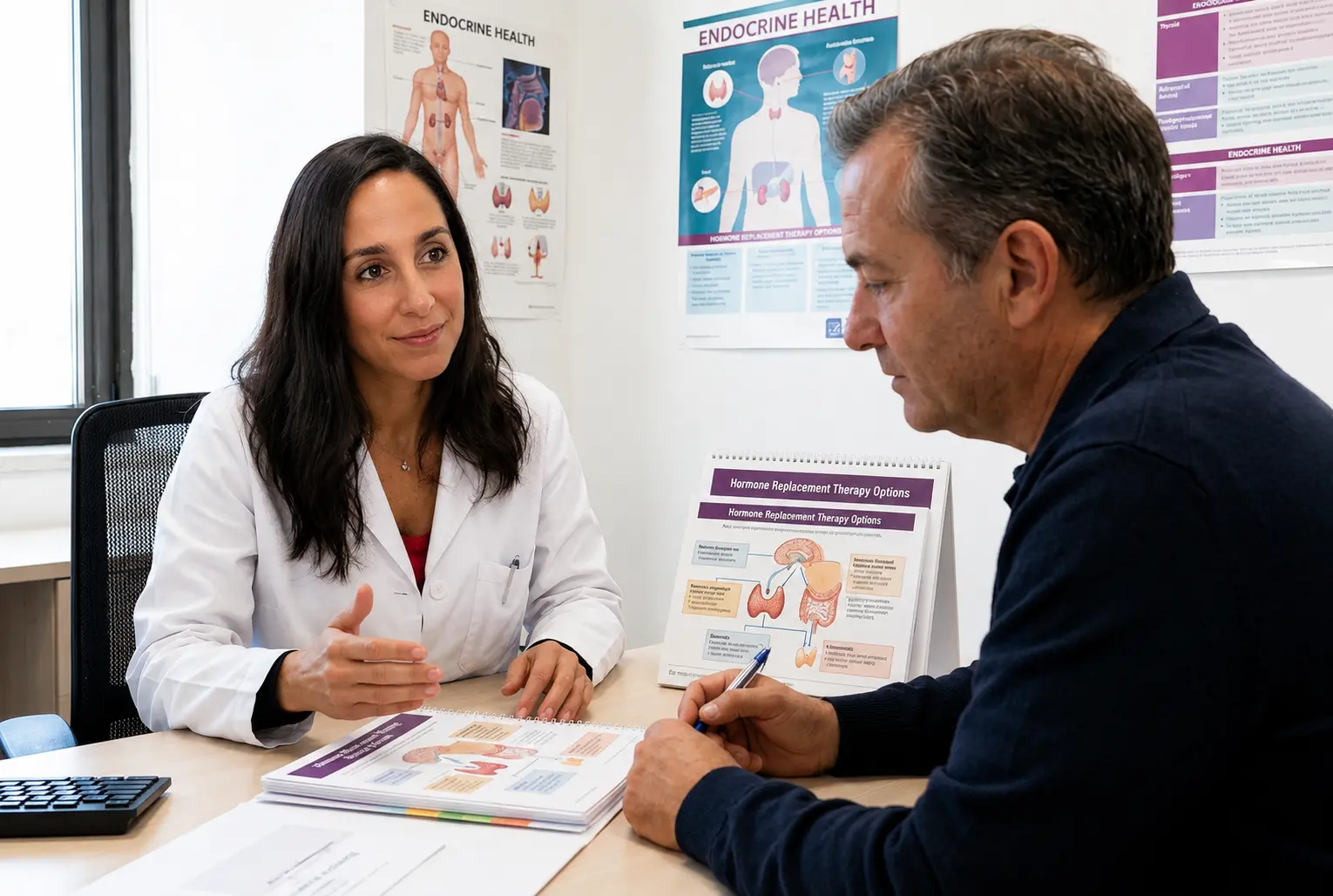 Terapia hormonal bioidéntica para hombres en Barcelona